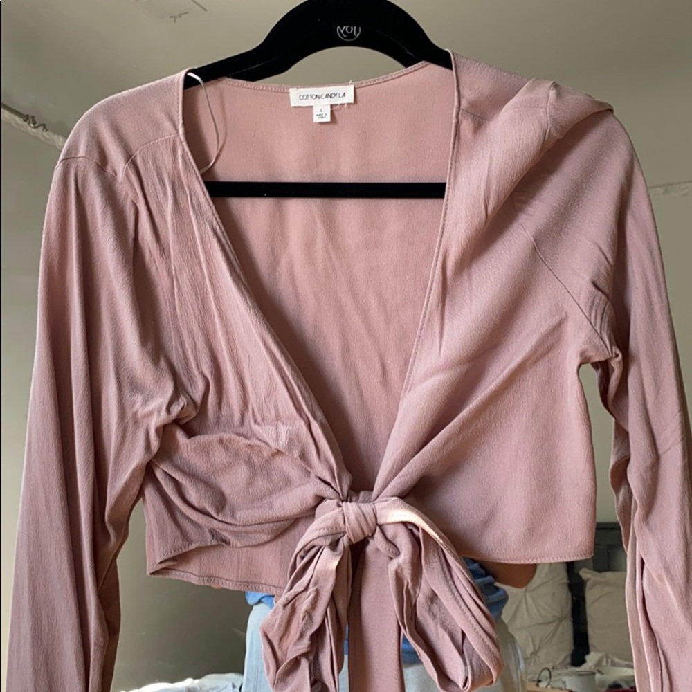 Tie crop top